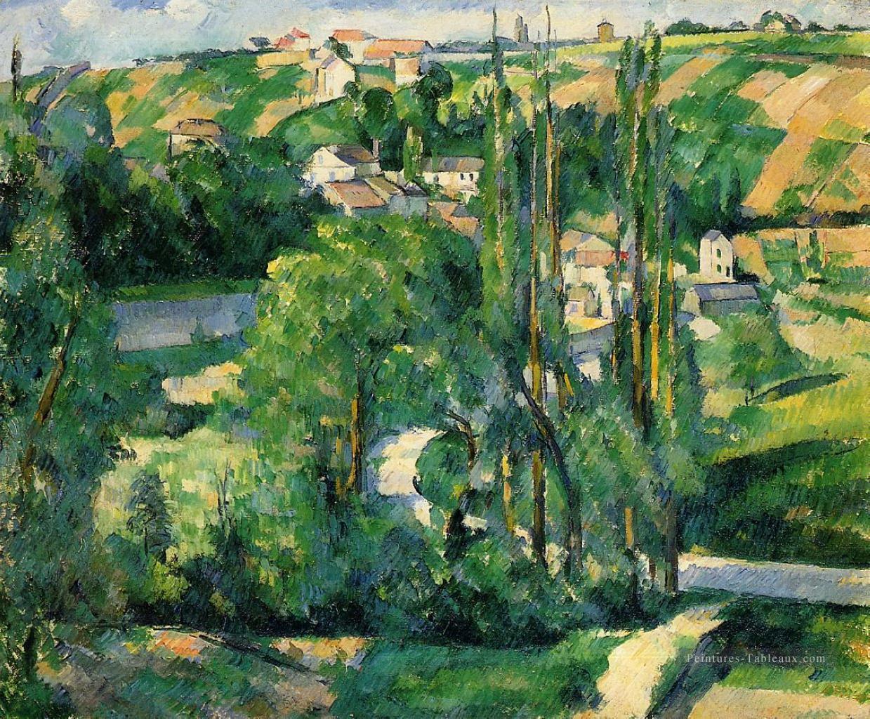 Côte du Galet à Pontoise Paul Cézanne Peintures à l'huile